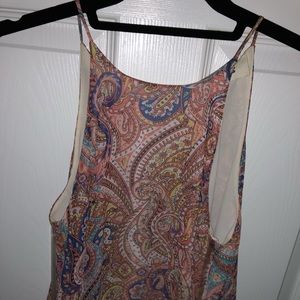 Flowy Floral Design Tank